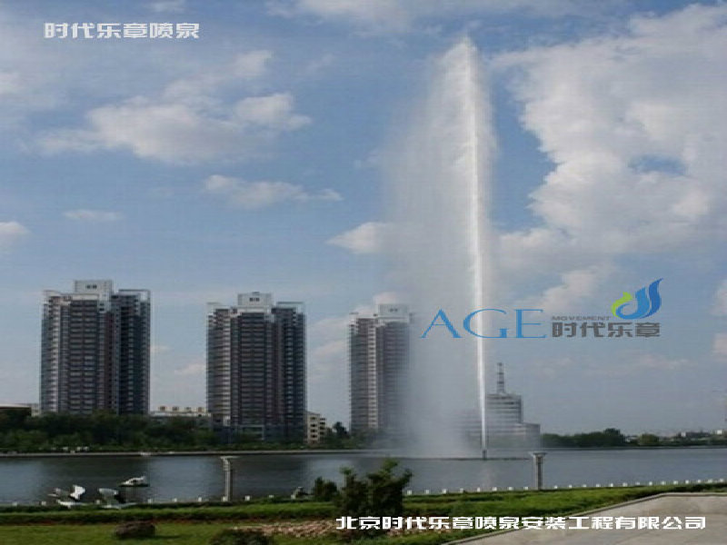 "亞洲第一高噴"齊齊哈爾185米高噴工程